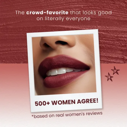 NY Bae Velvet Mousse Liquid Lipstick - Spicy Rust 06