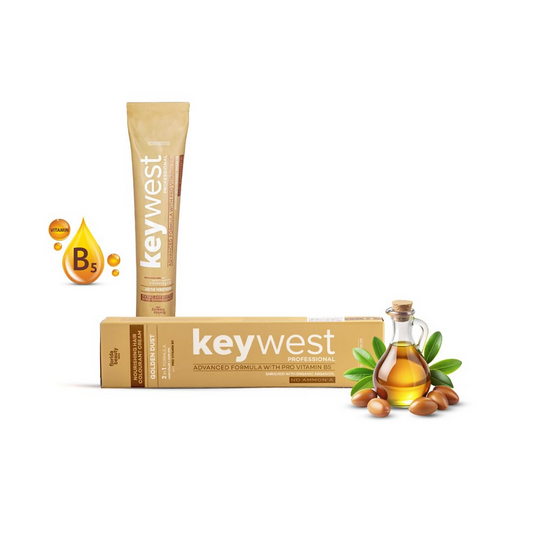 Keywest Professional Hair Color Tube - No. 3 Dark Brown