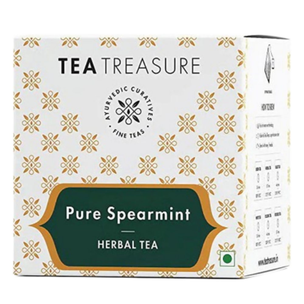 Tea Treasure Spearmint Herbal Tea Bags