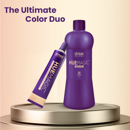 Streax Professional Hue Magic Developer For Hair Colour - 10 Volume 3%