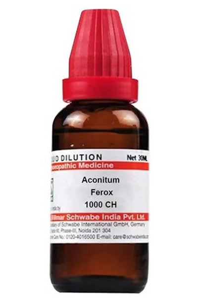 Dr. Willmar Schwabe India Aconitum Ferox Dilution - Limited Time Offer