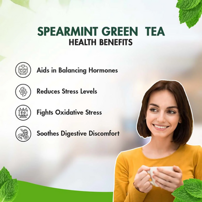 Sorich Organics Spearmint Green Tea