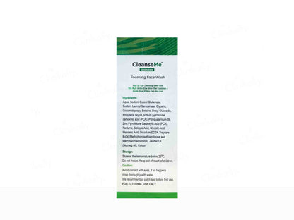 CleanseMe Green Dew Foaming Facewash