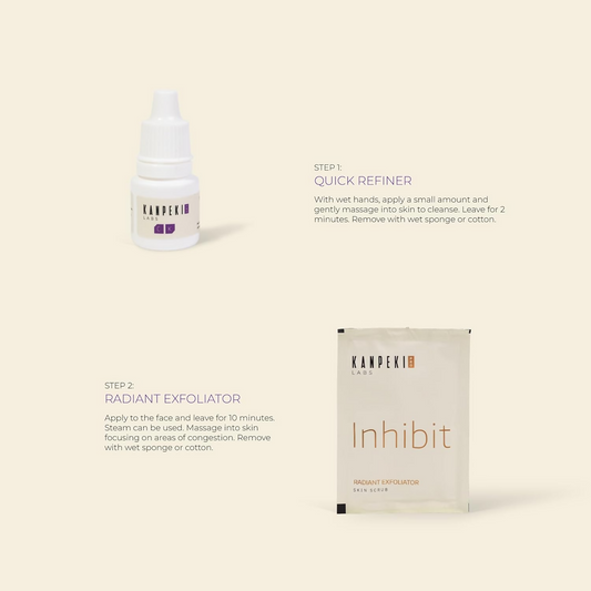 Kanpeki Pro Glow Resurface - 5 Steps Facial Kit