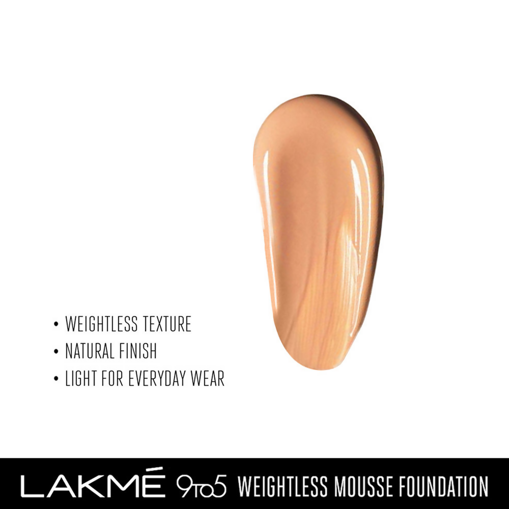 Lakme 9 To 5 Powerplay Mousse Foundation - Beige Vanilla