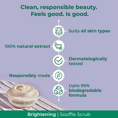 Palmolive Brightening Souffle Face Scrub