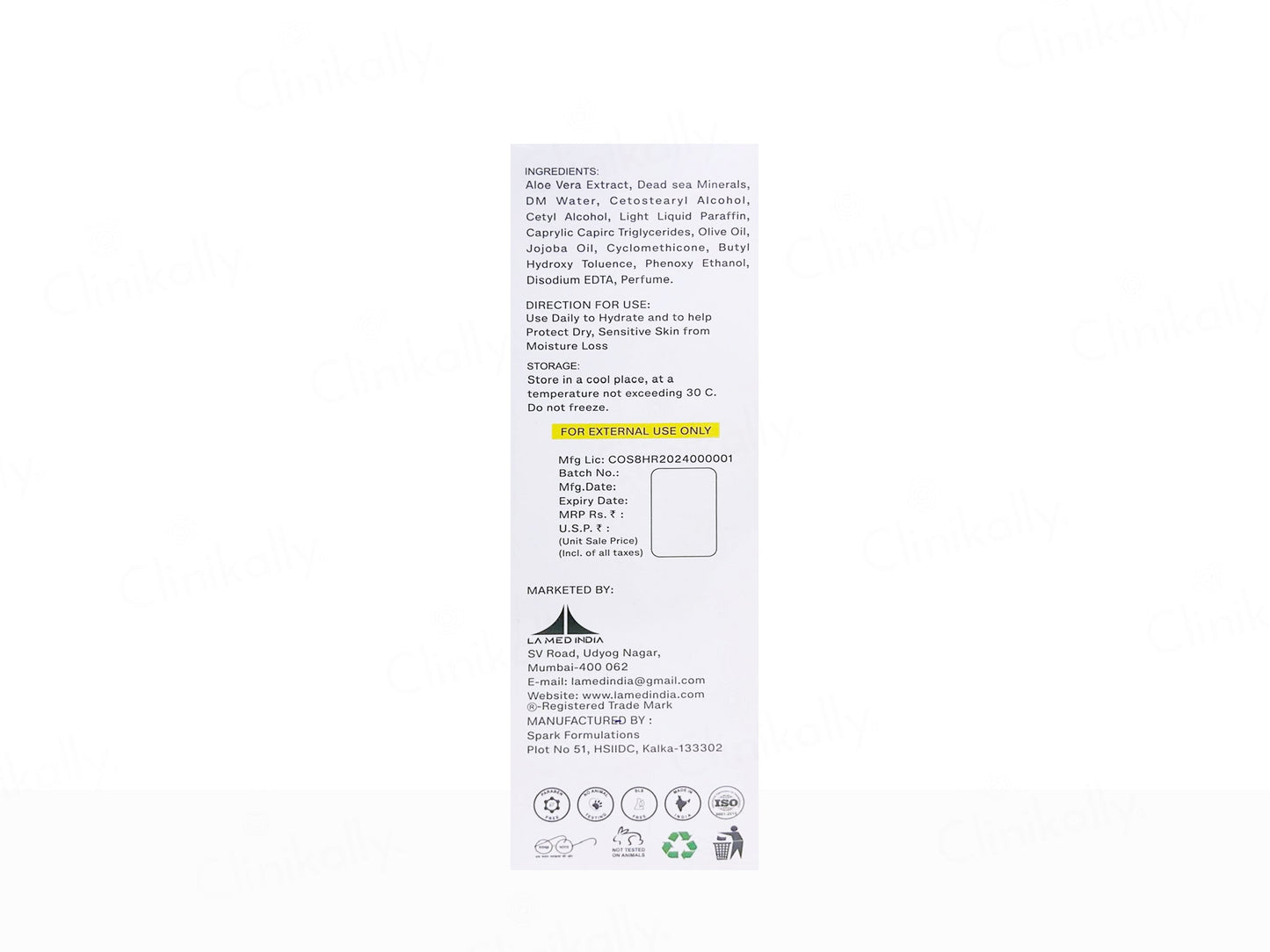 La Skin Rehydrating Lotion
