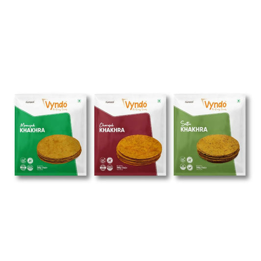 Vyndo Protein Rich Khakhra Combo