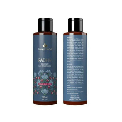 Avimee Herbal Radha Hair Conditioner For All Hair Type With Keratin Protein, Rice Protein, Apple Cider Vinegar & Aloe Vera, Makes Hair Silky Smooth