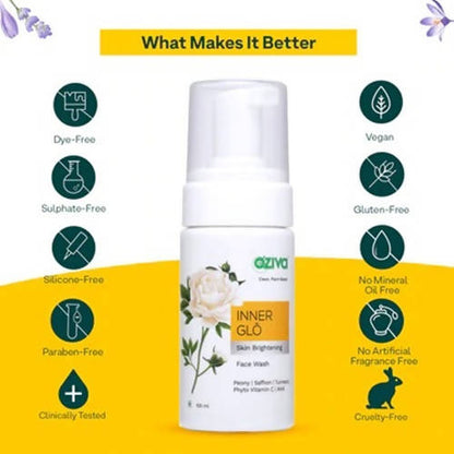 OZiva Inner Glō Skin Brightening Facewash
