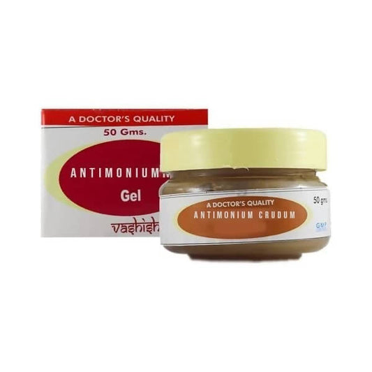 Vashisht Homeopathy Antimonium Crudum Gel - Limited Time Offer