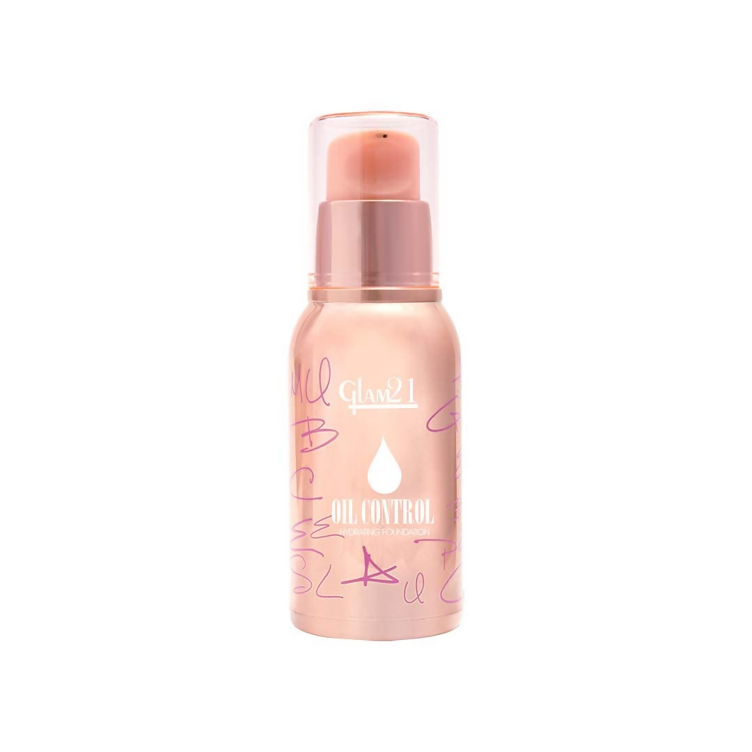 Glam21 Oil Control Hydrating Foundation - 04 Almond