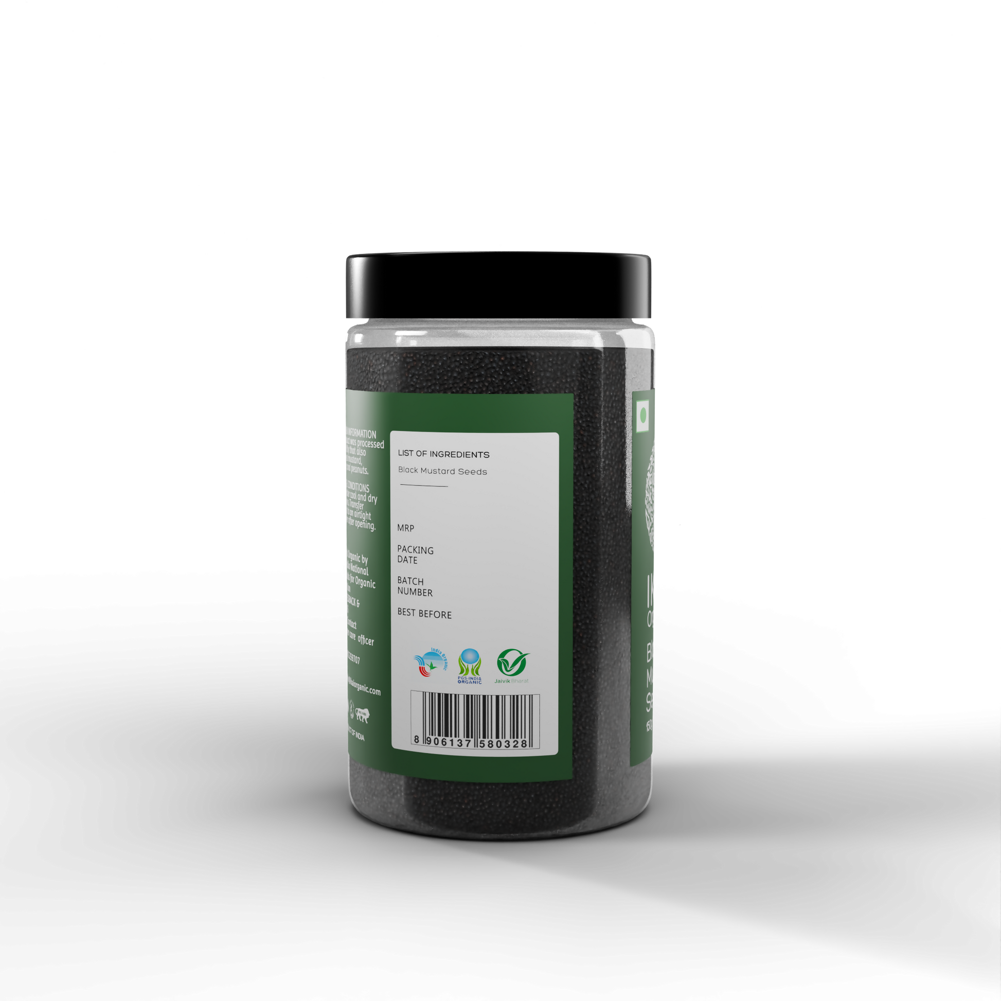 IKAI Organic Black Mustard Seeds