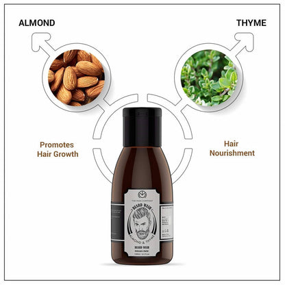 The Man Company Beard Wash With Almond & Thyme