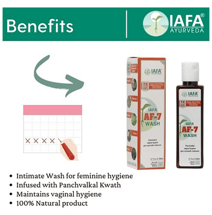 Iafa Ayuveda AF-7  Vaginal Wash