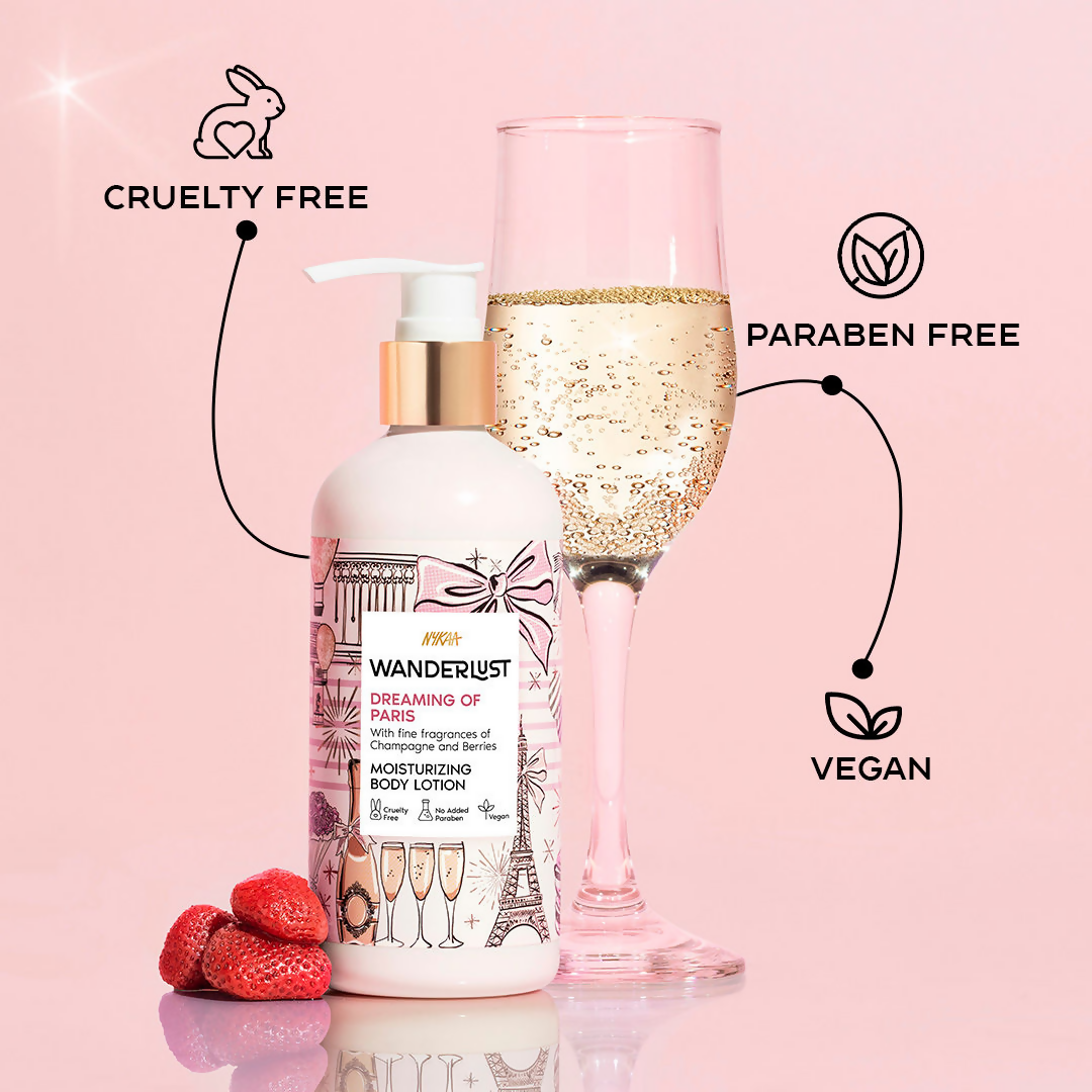 Wanderlust Dreaming of Paris Fruity Perfume Body Lotion