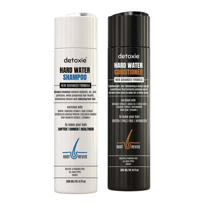 Detoxie Shampoo & Conditioner Combo - Hard Water Repair