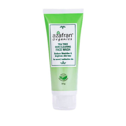 Azafran Organics Tea Tree Skin Clearing Face Wash