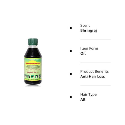 Mahabhringaraj Ayurvedic Hair Oil