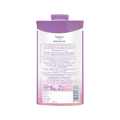 Yardley London Morning Dew Perfumed Talc For Women