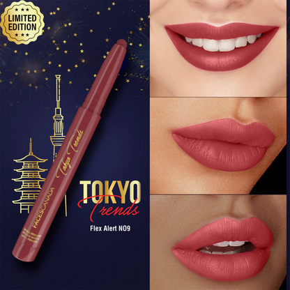 Faces Canada Ultime Pro HD Intense Matte Lips + Primer - Flex Alert N09