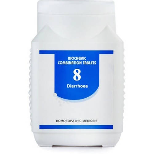 Bakson's Homeopathy Biochemic Combination 8 Tablets - Limited Time Offer