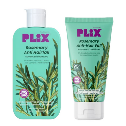 PLIX The Plant Fix Rosemary Anti Hairfall Regime Advanced Shampoo & Conditioner