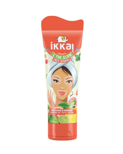Ikkai Organic C The Glow Face Souffle Brightening & Enriching