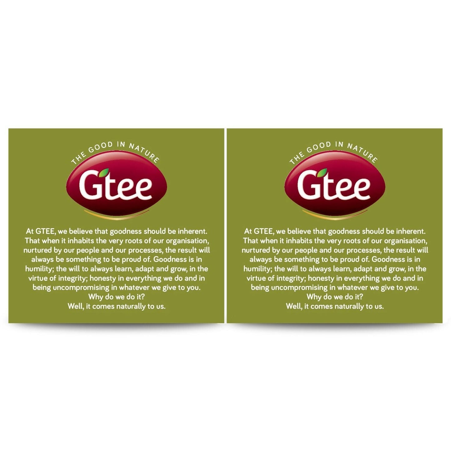 Gtee Tulsi Tea Bags