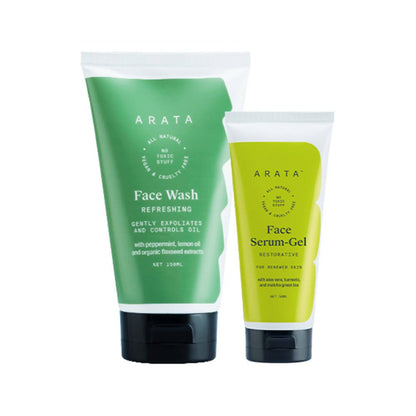 Arata 2-Step Monsoon Face Care Routine