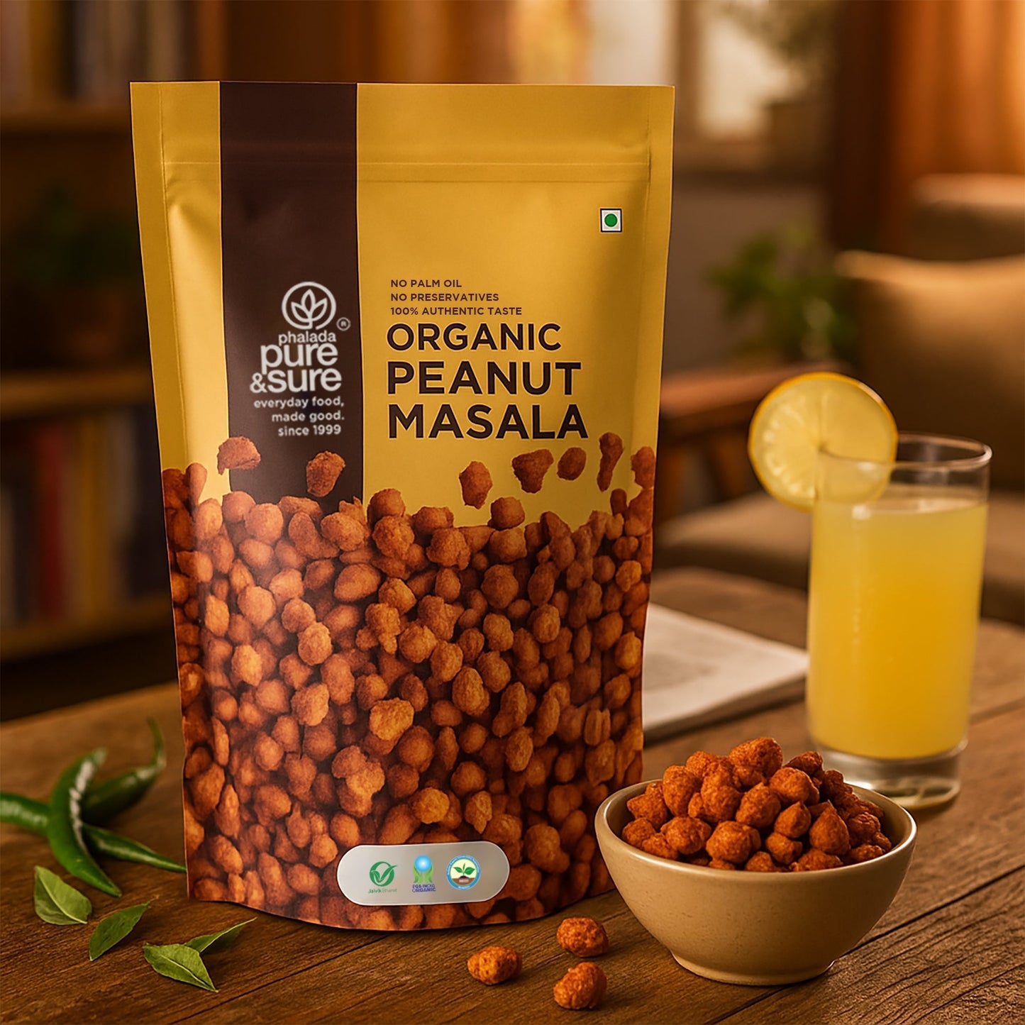 Pure & Sure Organic Peanut Masala