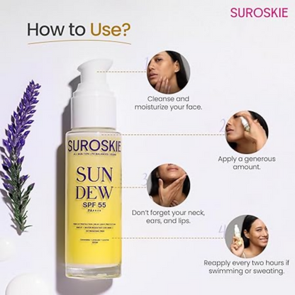 SUROSKIE SUN DEW SPF 55 PA++++