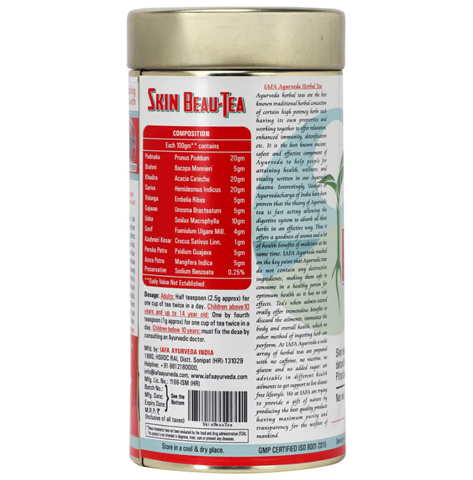 Iafa Ayuveda Skin Beau Tea
