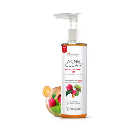 Himalaya Herbals Acne Clear+ Face Cleansing Gel