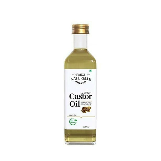 Farm Naturelle Pressed Castor Oil – Natural Care for Glowing Skin & Healthy Hair