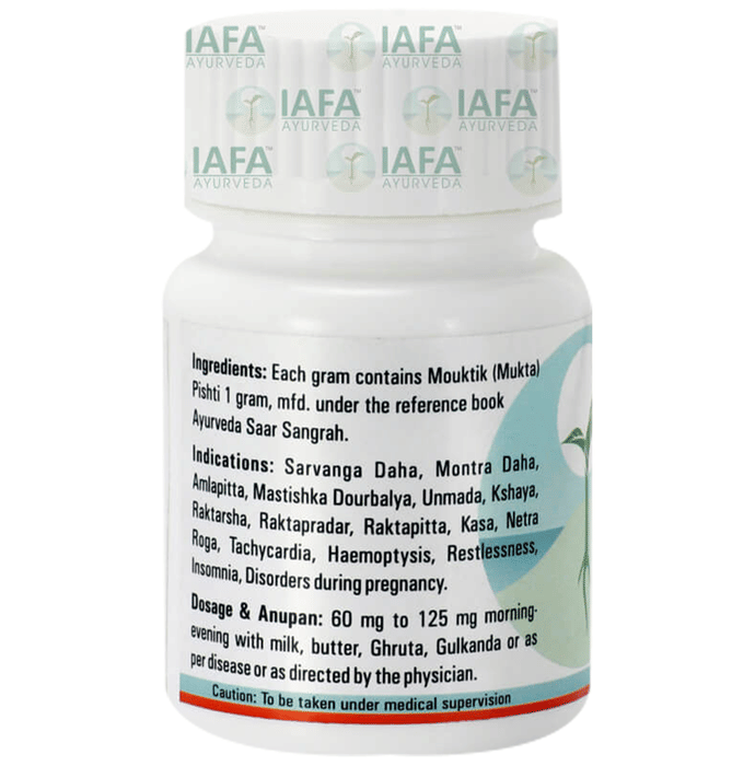 Iafa Ayuveda Mouktik (Mukta) Pishti Powder