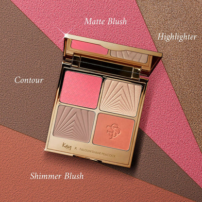 Kay Beauty x Falguni Shane Peacock Luxe Face Palette - Golden Dust
