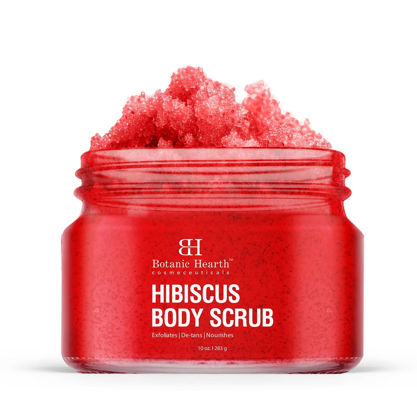 Botanic Hearth Hibiscus Body Scrub For Brighter, Smoother, Hydrated &amp; Moisturized Skin