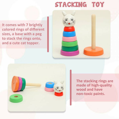 Matoyi Cat Stacker & Rainbow Stacker Combo