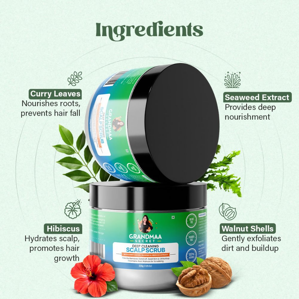 Nidhi's Grandmaa Secret Scalp Scrub