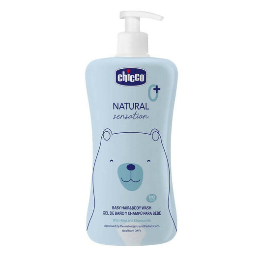 Chicco Baby Natural Sensation Hair & Body Wash With Aloe & Chamomile