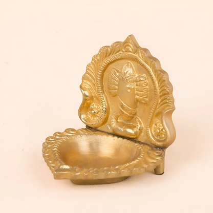 Isha Life Linga Bhairavi Brass Lamp