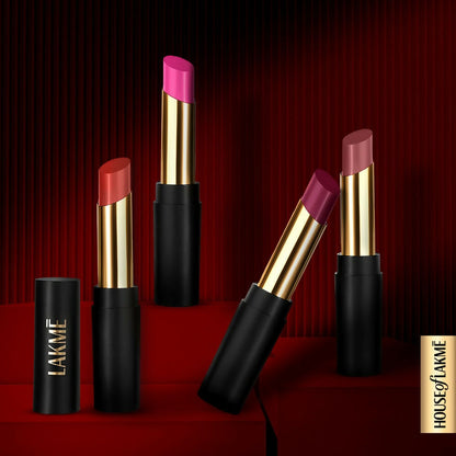 Lakme Absolute Beyond Matte Lipstick - 301 Brown Beauty
