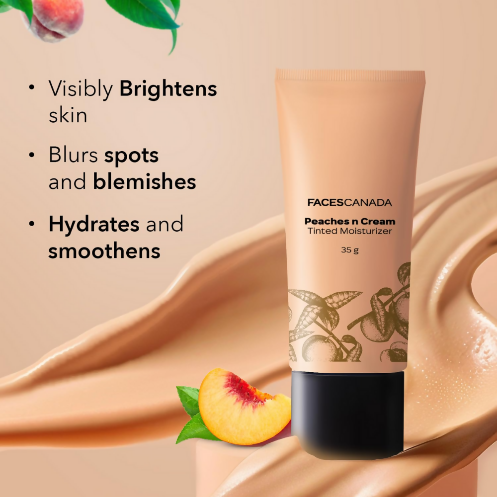 Faces Canada Peaches N Cream Tinted Moisturizer - Beige 02