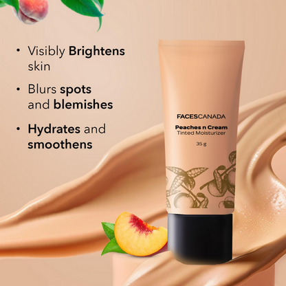 Faces Canada Peaches N Cream Tinted Moisturizer - Beige 02