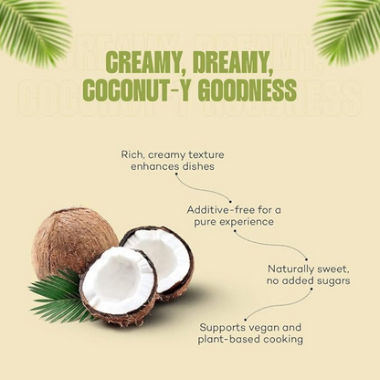 Urban Platter Unsweetened Coconut Cream