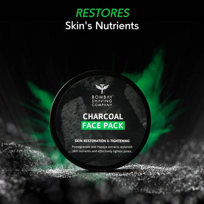 Bombay Shaving Company Charcoal FacialKit Starter  With Super Foods