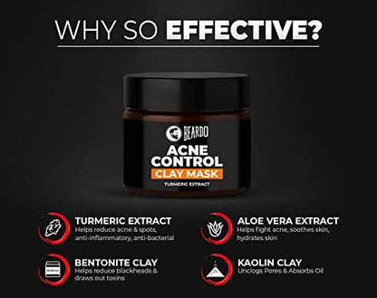Beardo Acne Control Clay Mask