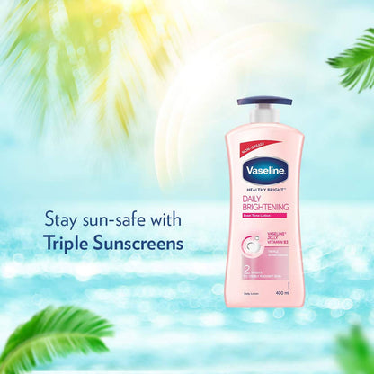 Vaseline Healthy Bright Daily Brightening Body Lotion 400 ML