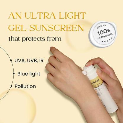 SkinInspired Total Care Gel Sunscreen Spf 50+